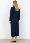 Soyaconcept Banu Funnel Neck Sweatshirt, Navy