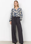 Soyaconcept Halfa Floral Blouse, Beige