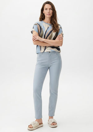 Soyaconcept Gail Graphic Print Top, Blue Multi