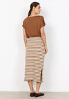 Soyaconcept Braided Detail T-Shirt, Tan