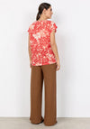 Soyaconcept Geometric T-Shirt, Red Multi