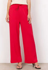 Soyaconcept Banu Casual Straight Leg Jogger Trousers, Red