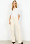 Soyaconcept Banu Wide Leg Joggers, Cream