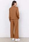 Soyaconcept Wide Leg Joggers, Tan