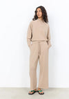 Soyaconcept Banu Wide Leg Trousers, Beige