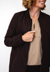 Soyaconcept Fenya Quilted Coat, Wine