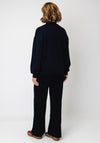 Soyaconcept Banu Quarter Zip Jumper, Navy