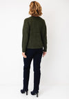 Soyaconcept Herla Knit Round Neck Cardigan, Green