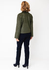 Soyaconcept Hajra Faux Suede Jacket, Green