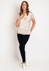 Soyaconcept Thilde V-Neck Blouse, Beige