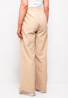Soyaconcept Saya Striped Side Trousers, Beige