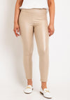 Soyconcept Pam 2 Faux Leather Leggings, Sand