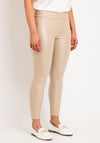 Soyconcept Pam 2 Faux Leather Leggings, Sand