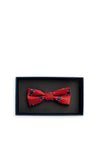 Spagnolo Boys Skateboard Bow Tie, Red
