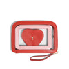 Stackers Set of 3 Travel Pouch Set, Red & Pink