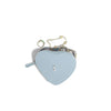Stackers Set of 3 Travel Pouch Set, Dusty Blue & White