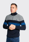 XV Kings by Tommy Bowe Starfire Half Zip Sweater, Steel Mix