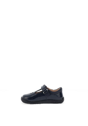 Start Rite Baby Girls Patent Puzzle T-Bar Shoe, Navy