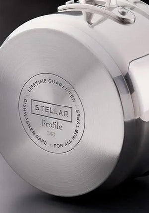 Stellar Profile 3.25 Litre 20cm Draining Saucepan