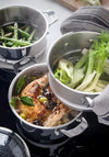 Stellar 18cm Stainless Steel 3 Tier Steamer Set