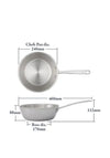 Stellar Eclipse 24cm Chefs Pan, 2L