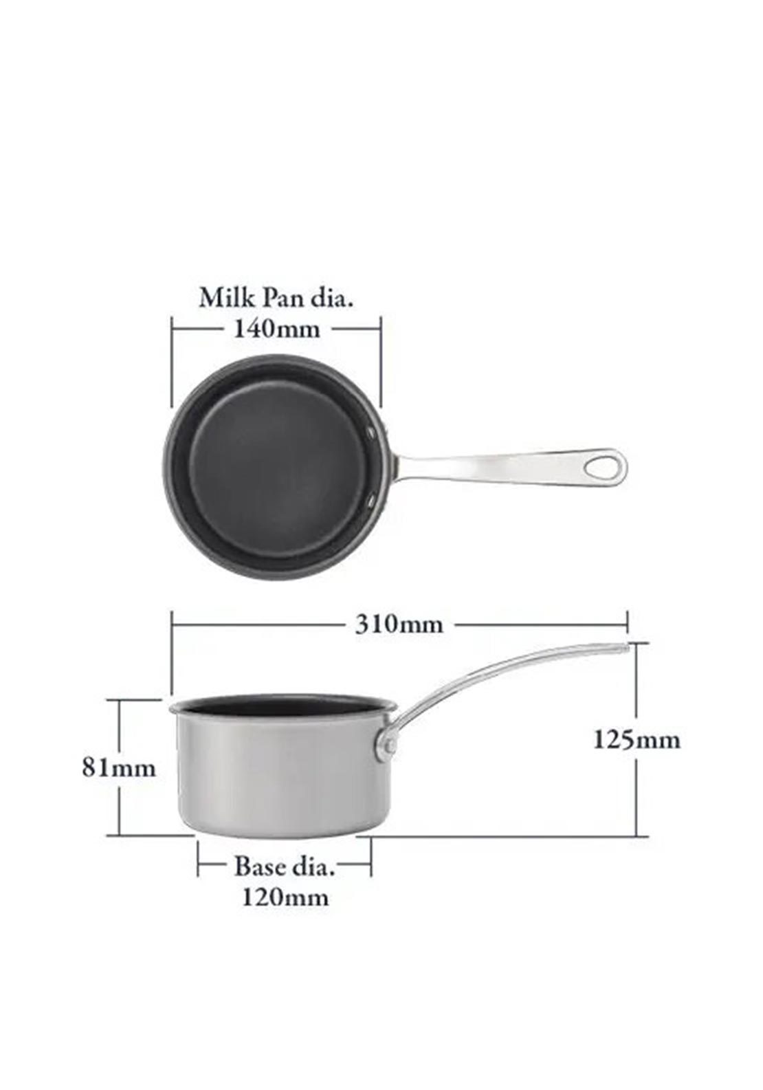 Stellar Eclipse 14cm Non-Stick Milk Pan, 1L