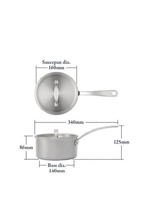 Stellar Eclipse 16cm Saucepan, 1.25L