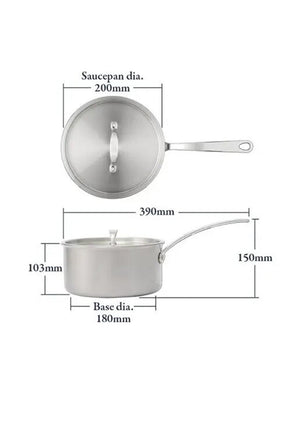 Stellar Eclipse 20cm Saucepan, 2.5L