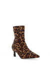 Zen Collection Leopard Printed Heeled Boots, Brown