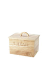 The Home Studio Solid Beechwood Bread Bin