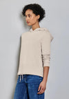 Street One Boxy Hoodie, Light Beige