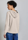 Street One Boxy Hoodie, Light Beige