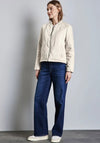 Street One Onion Quilt Jacket, Cream