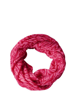 Street One Patterned Loop Scarf, Red
