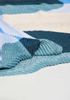 Street One Abstract Print Scarf, Blue Multi