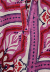 Street One Printed Tunic Blouse, Magnolia Pink