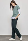 Street One Fine Knit Sleeveless Sweater, Mint