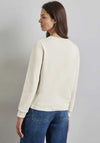 Street One Drawstring Sweatshirt, Light Beige