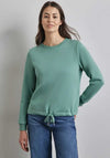 Street One Drawstring Sweatshirt, Green