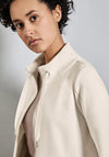 Street One Zipped Drawstring Jacket, Cream