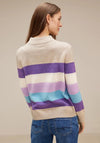 Street One Striped Sweater, Spring Sand Melange