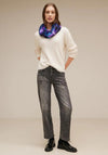 Street One Print Loop Scarf, Multicolour