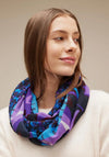 Street One Print Loop Scarf, Multicolour