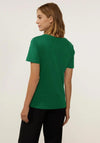 Street One Basic Crew Neck Top, Gentle Green