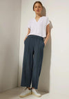 Street One High Waist Culotte Trouser, Cool Vintage Green
