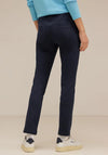 Street One Slim Fit Trousers, Deep Blue