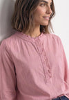 Street One Frill Detail Blouse, Pink