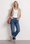 Street One Hooded Top, Beige