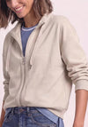 Street One Silk-look Jacket, Light Beige