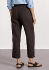 Street One Loose Fit Wide Leg Trousers, Brown